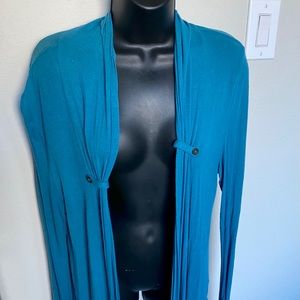 Lightweight Teal Cardigan